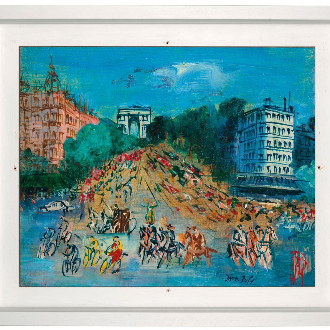 Jean Dufy — Триумфальная арка, изображение 2