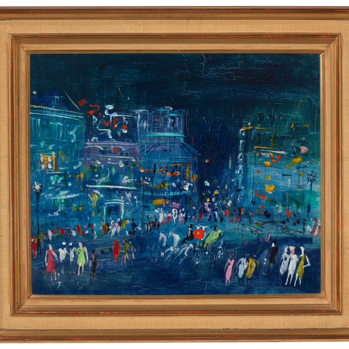 Jean Dufy — Парижская площадь Пигаль, Ла-Нюи, изображение 2