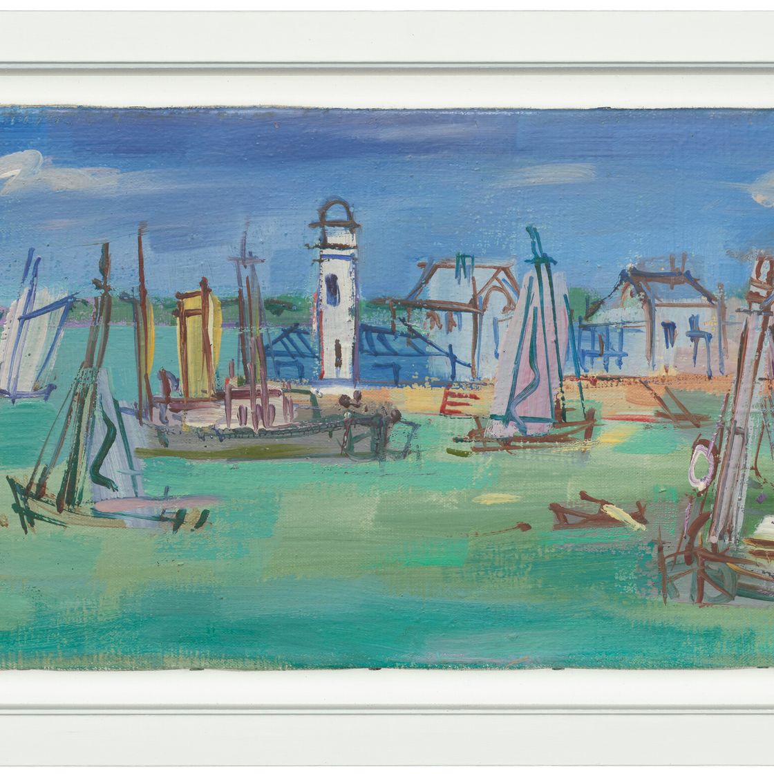 Jean Dufy — Первое блюдо из порта Онфлер, изображение 2