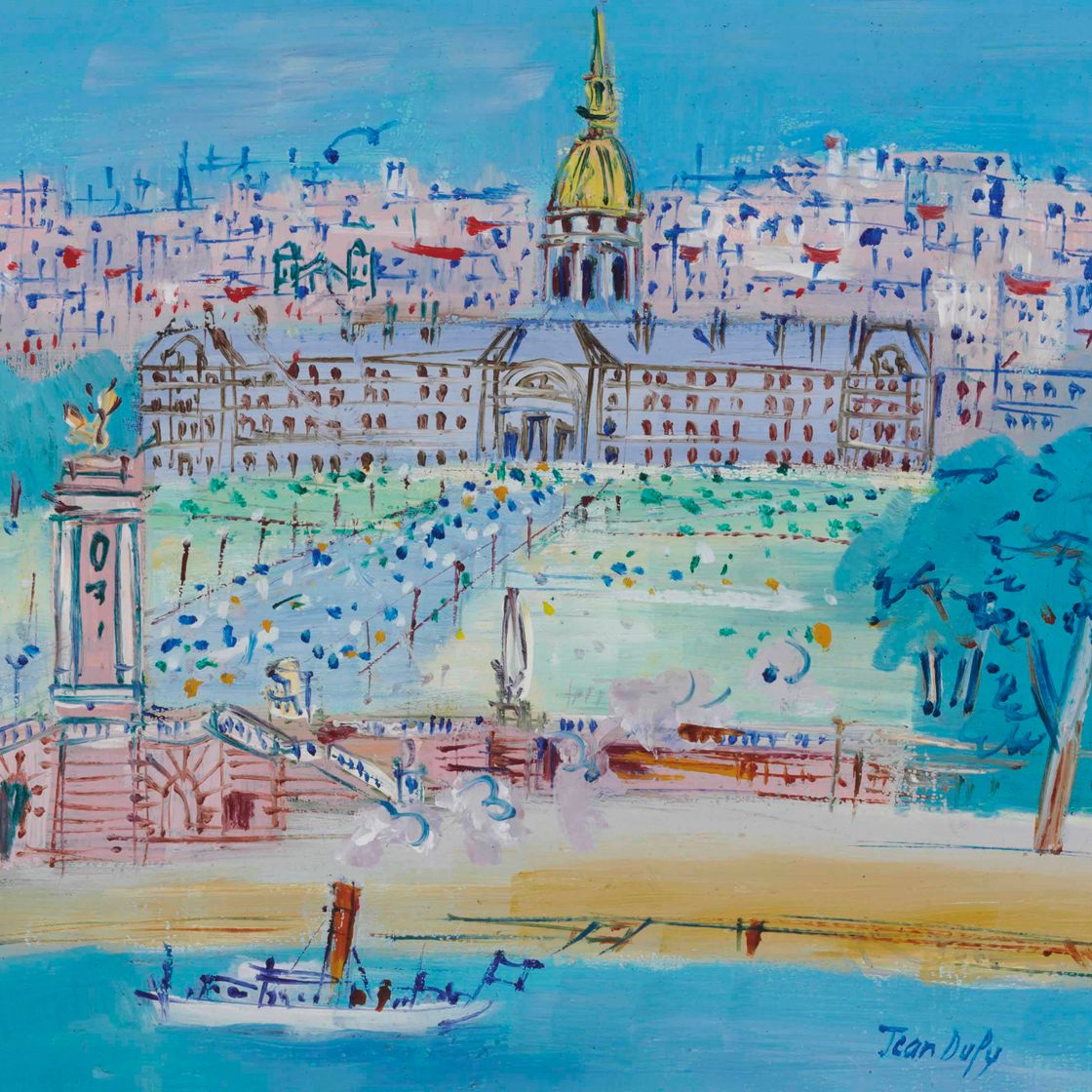 Jean Dufy — Отель для инвалидов