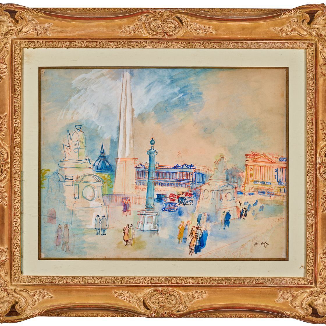 Jean Dufy — Площадь Согласия, изображение 2