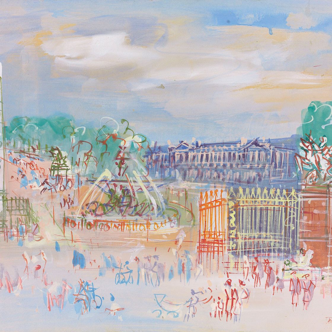 Jean Dufy — Площадь Согласия