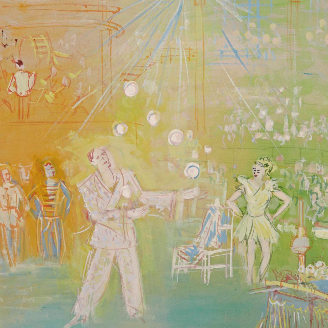 Jean Dufy — Жонглер