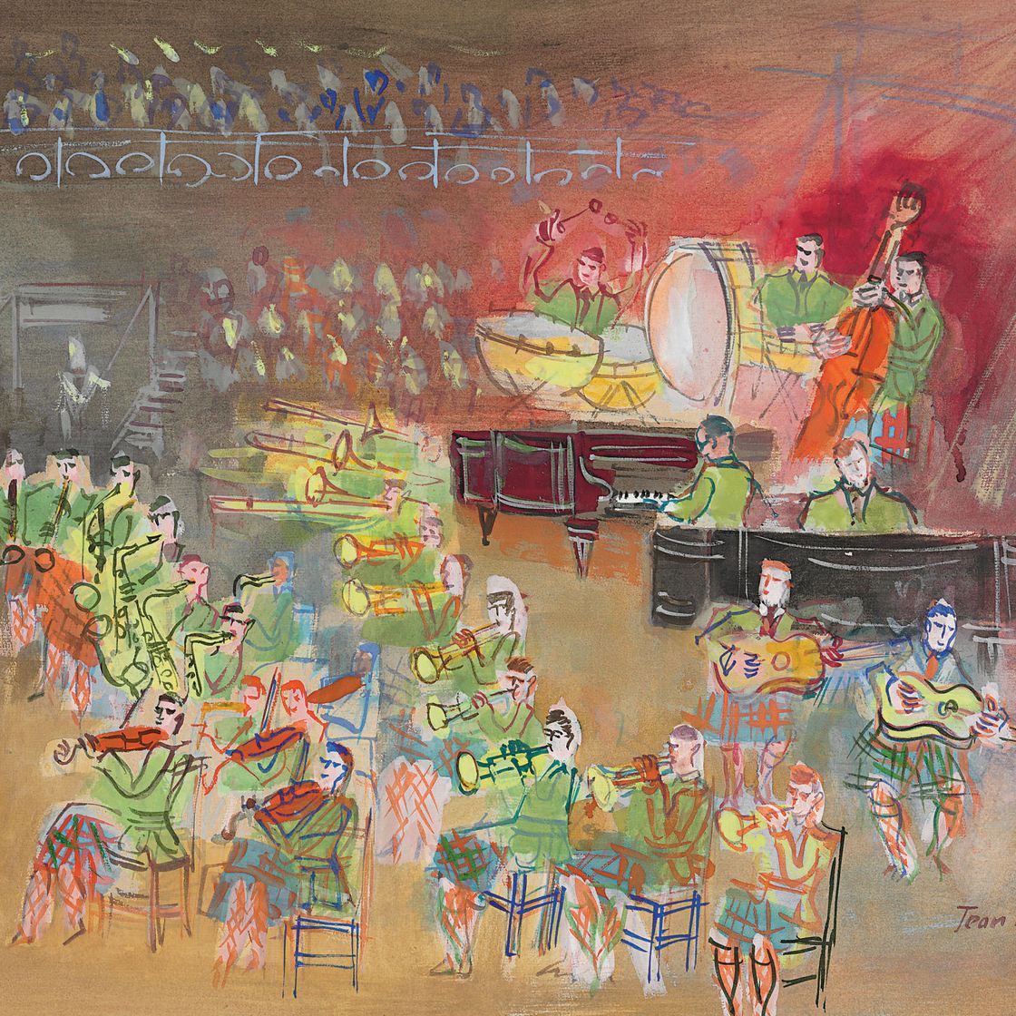 Jean Dufy — Л'Орчестре
