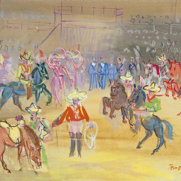 Jean Dufy — Мексиканский парад
