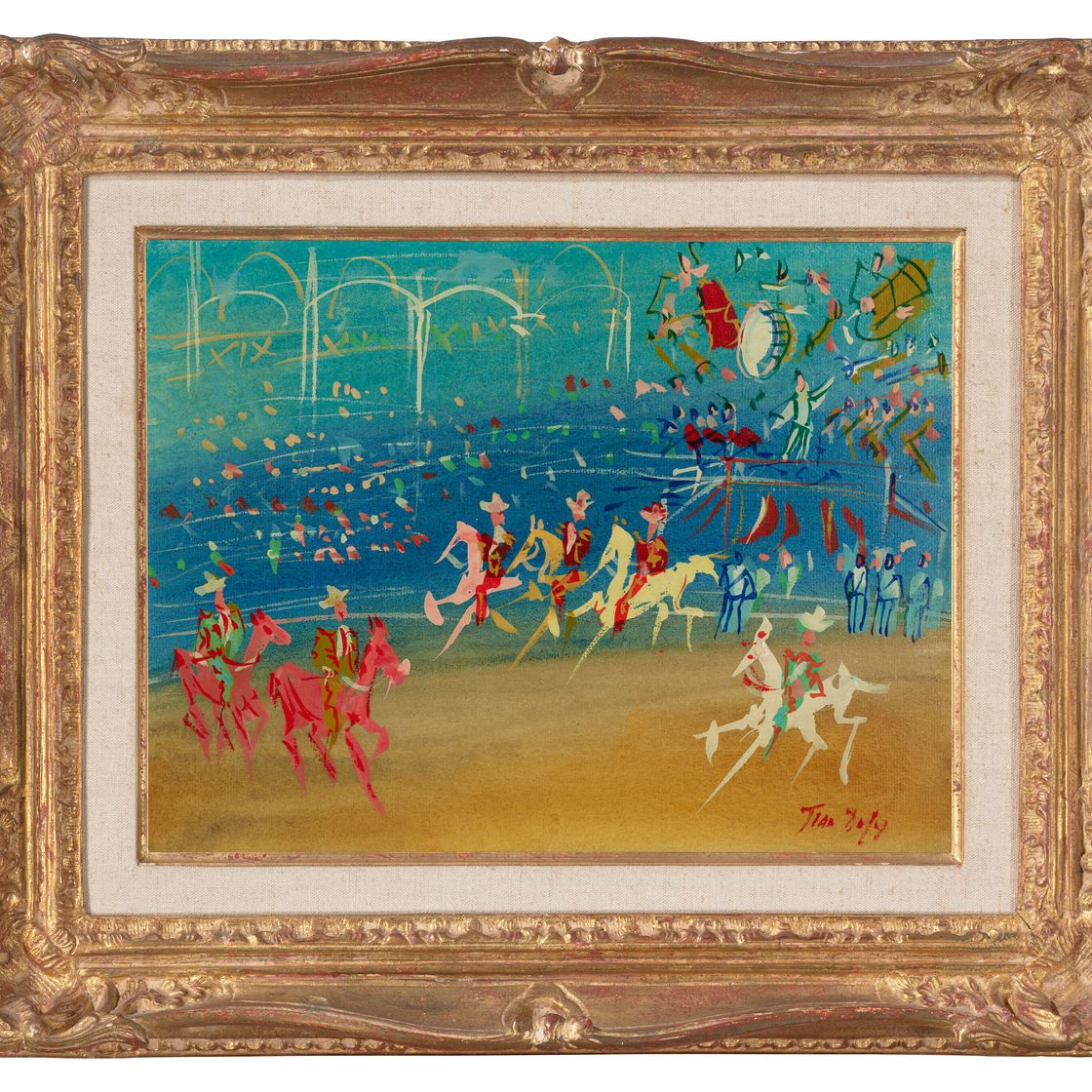 Jean Dufy — Мексиканский парад, изображение 2