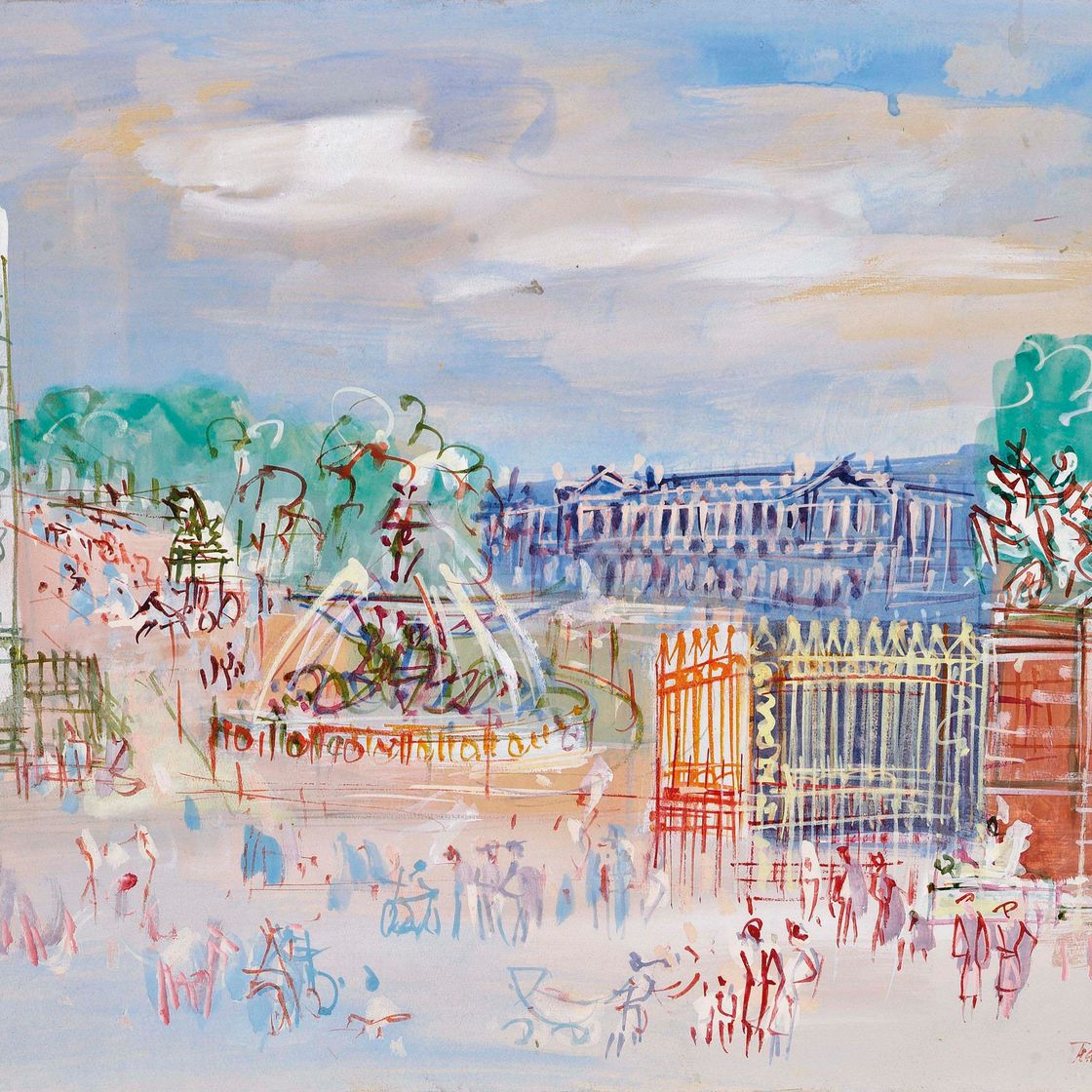 Jean Dufy — Площадь Согласия