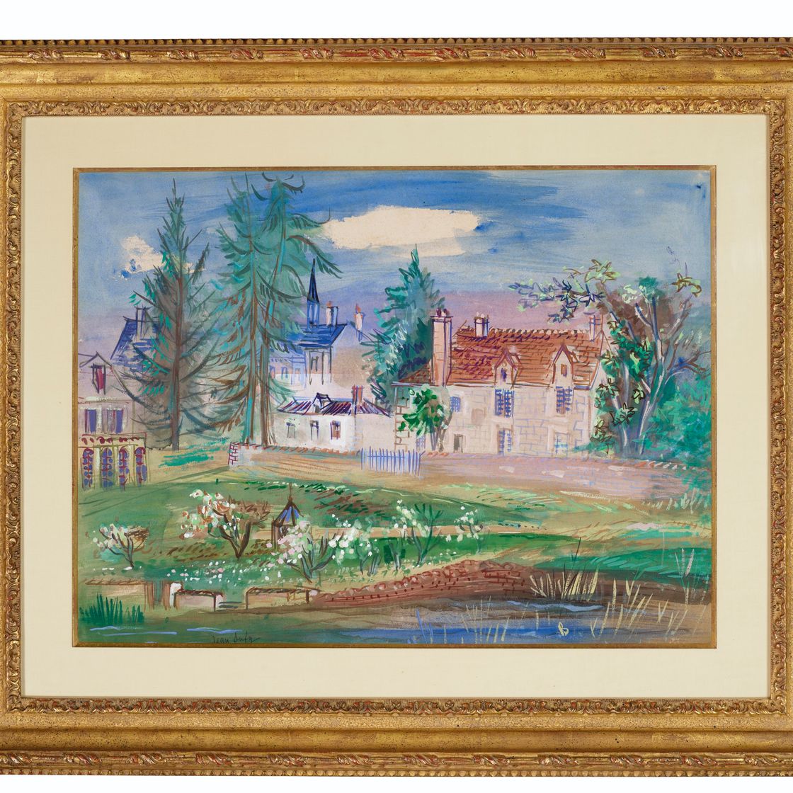 Jean Dufy — Клайз-а-Прейи-сюр-Клайз, изображение 2
