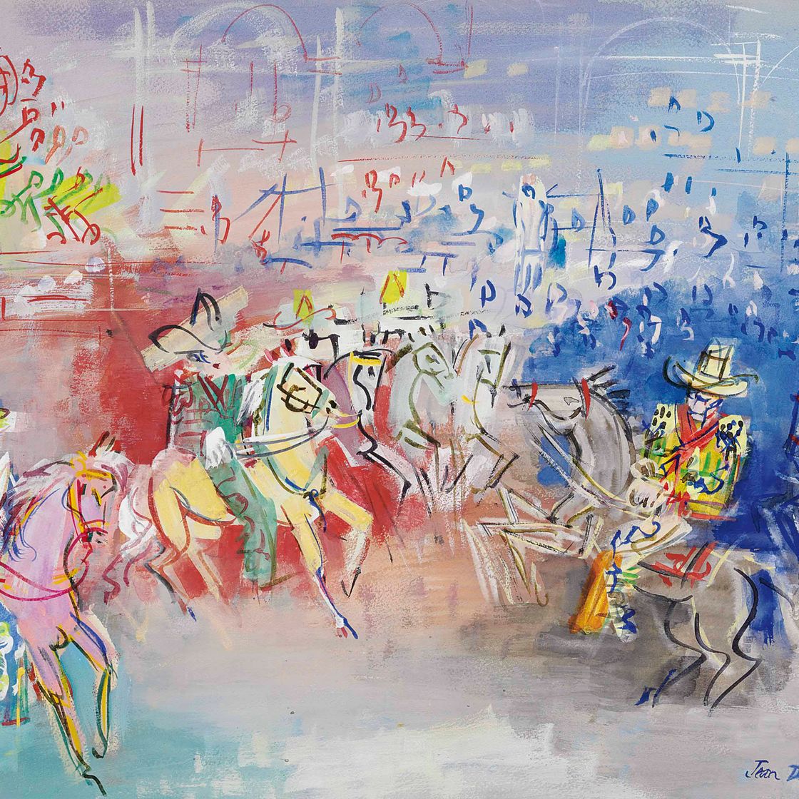 Jean Dufy — Мексиканский парад