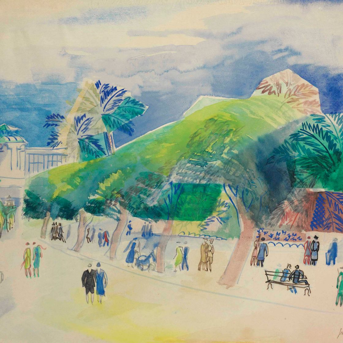 Jean Dufy — Общественный медицинский сад