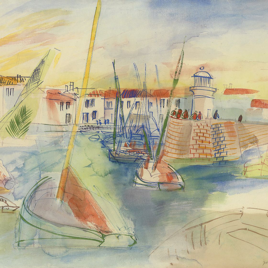 Jean Dufy — Иль д'Ю