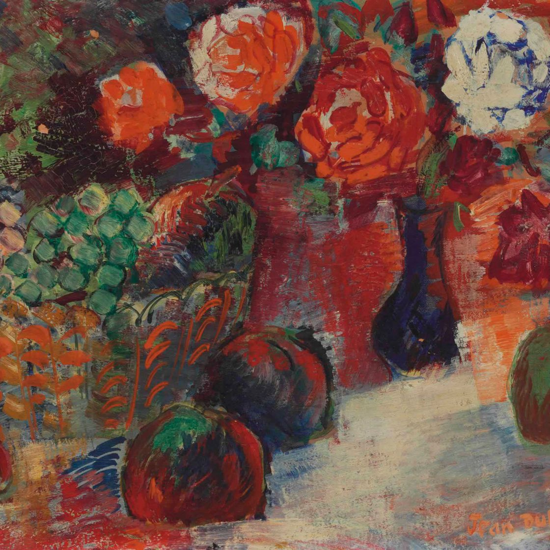 Jean Dufy — Природа - это мир фруктов и букет цветов