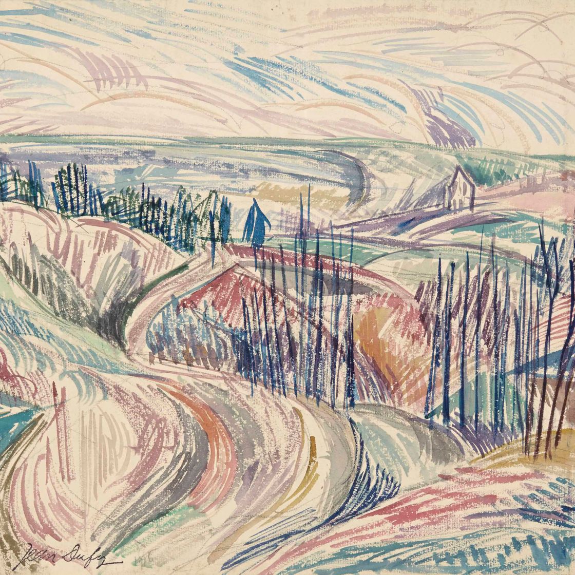 Jean Dufy — Вю де Кампань