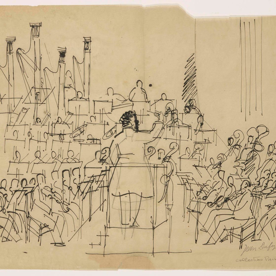 Jean Dufy — Симфонический оркестр (зал Гаво)