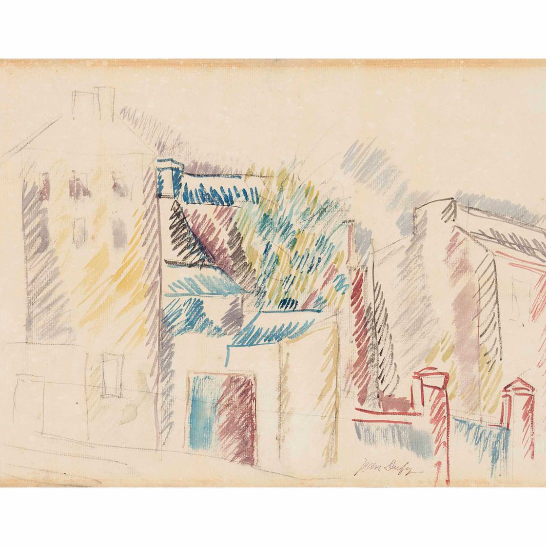 Jean Dufy — Дом