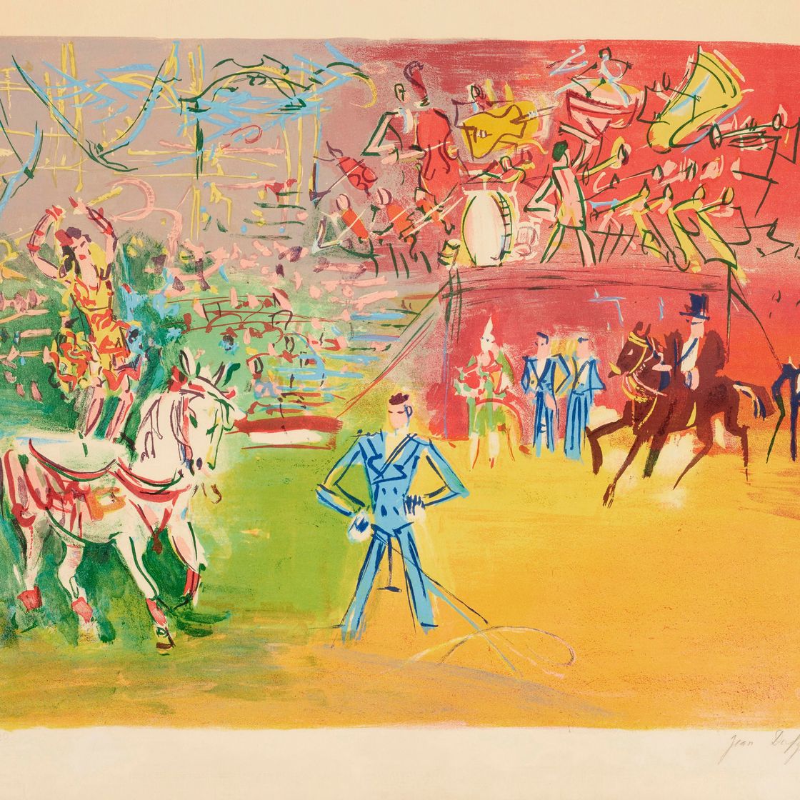 Jean Dufy — Ле Цирк