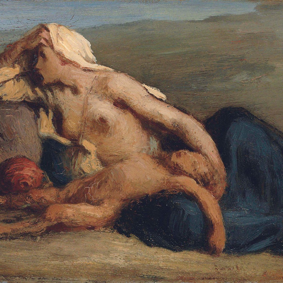 Jean Francois Millet — Агарь и Измаил