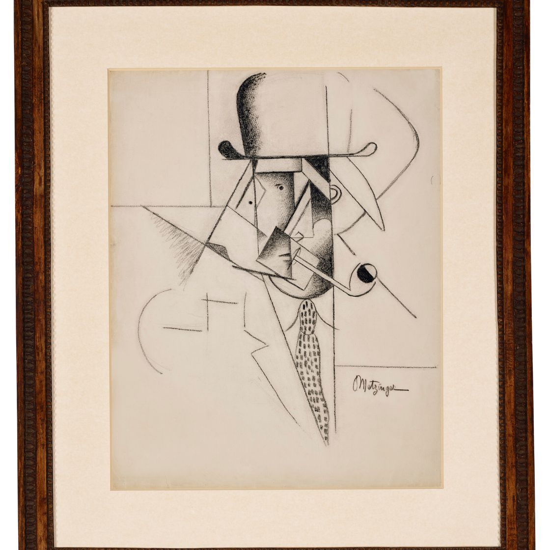 Jean Metzinger — Мужчина с трубкой в руке, изображение 2