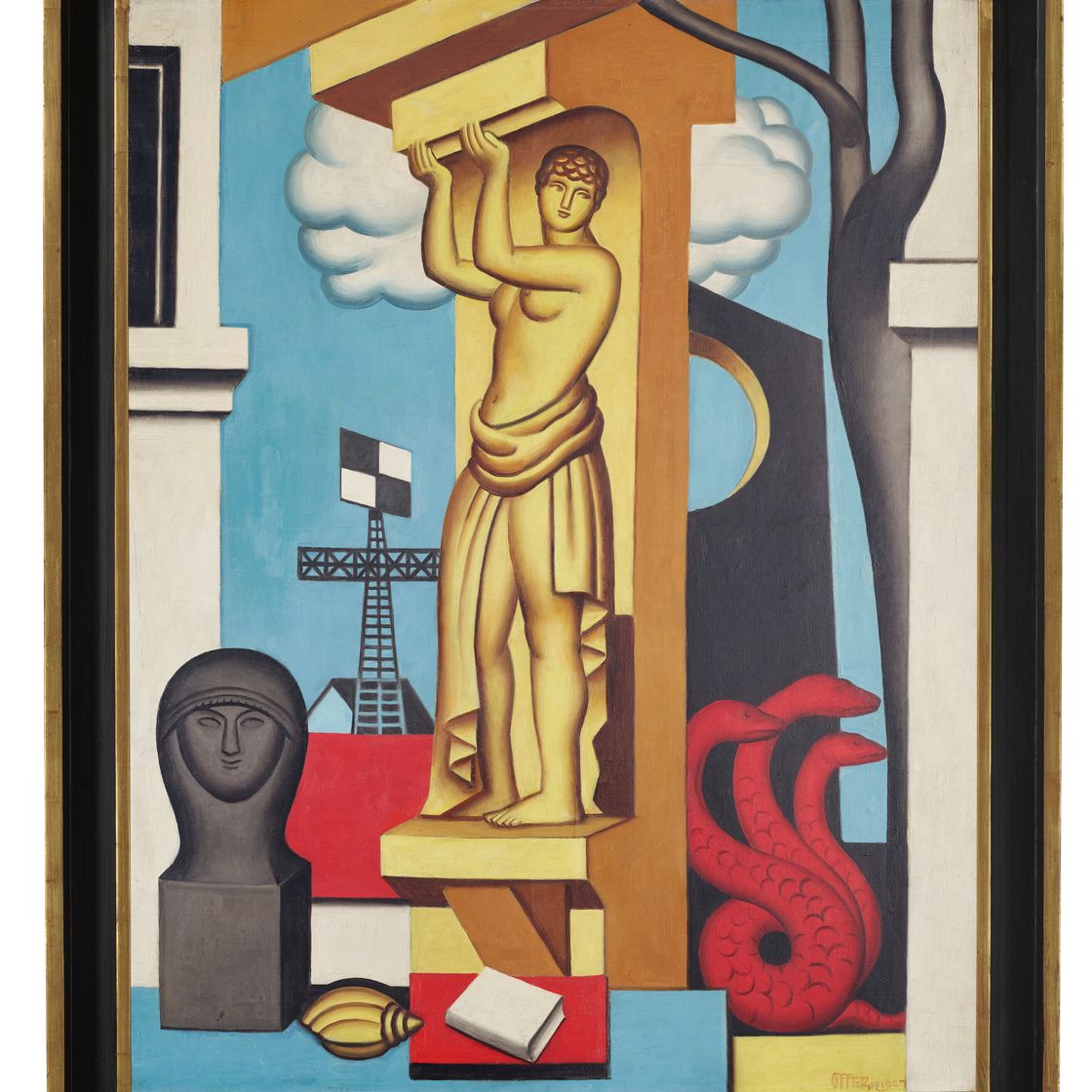 Jean Metzinger — Кариатида, изображение 2