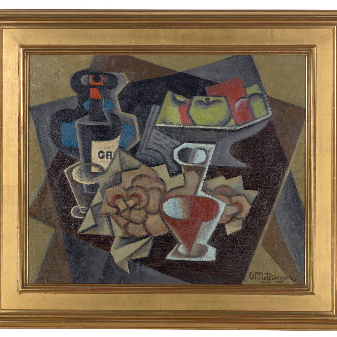 Jean Metzinger — Шампиньоны, семечки и графин, изображение 4