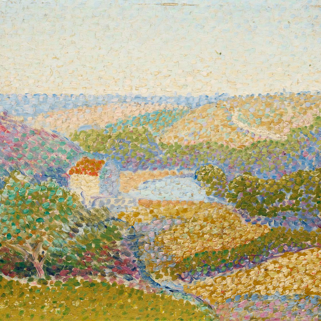 Jean Metzinger — Пейсаж, дом румян, изображение 1