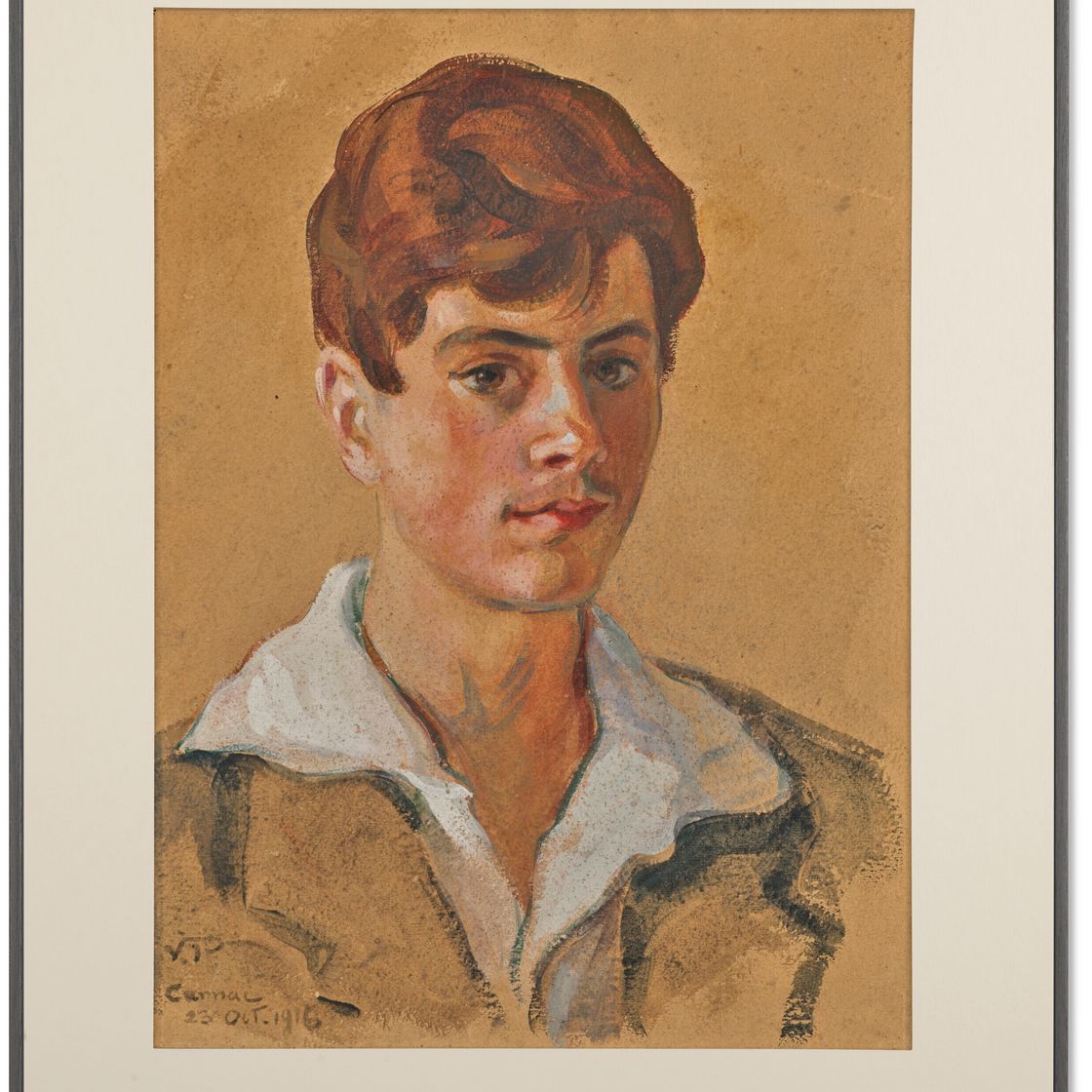 Jean Prouvé — "Портрет Жана Пруве", 1916, изображение 2