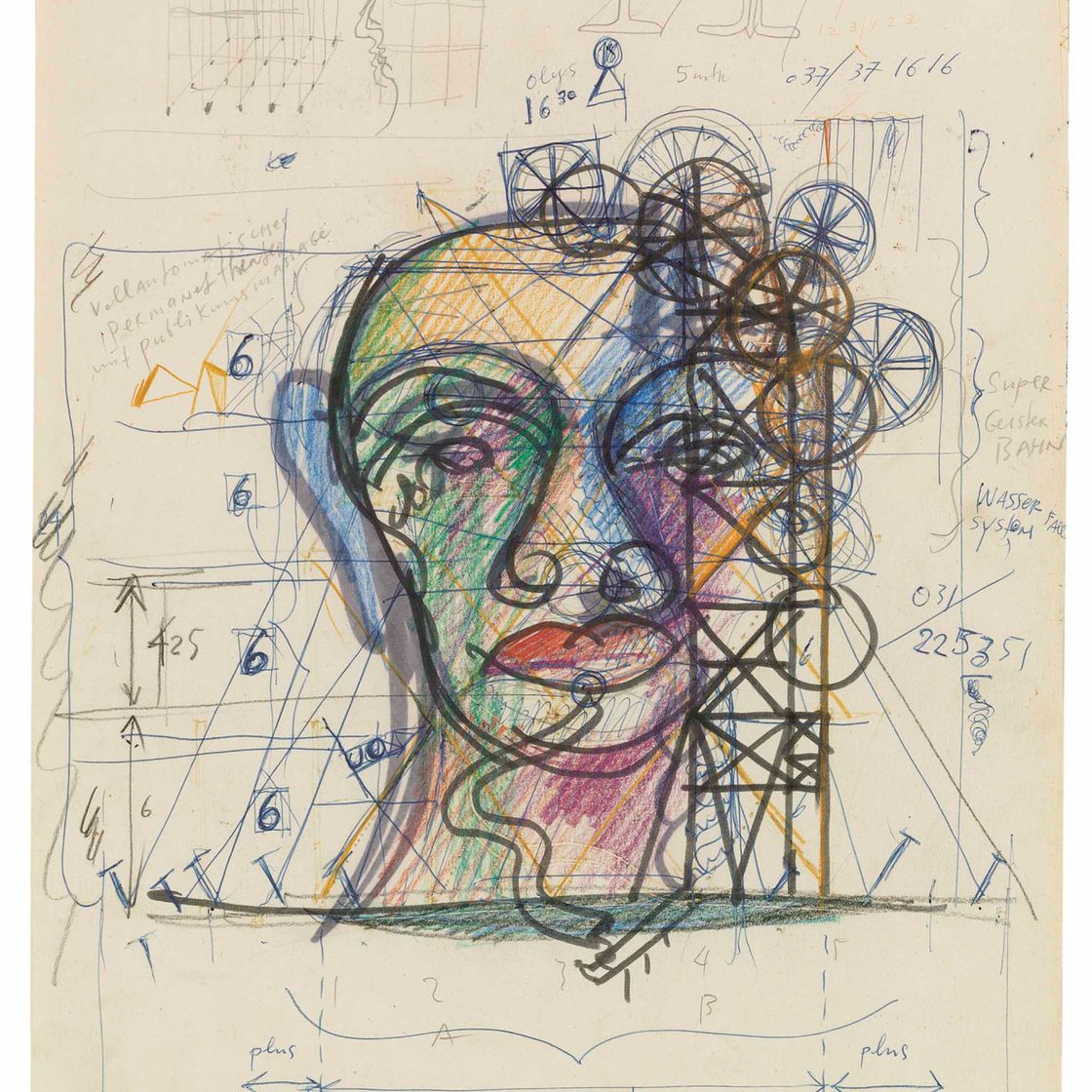 Jean Tinguely — Чудовище в лесу