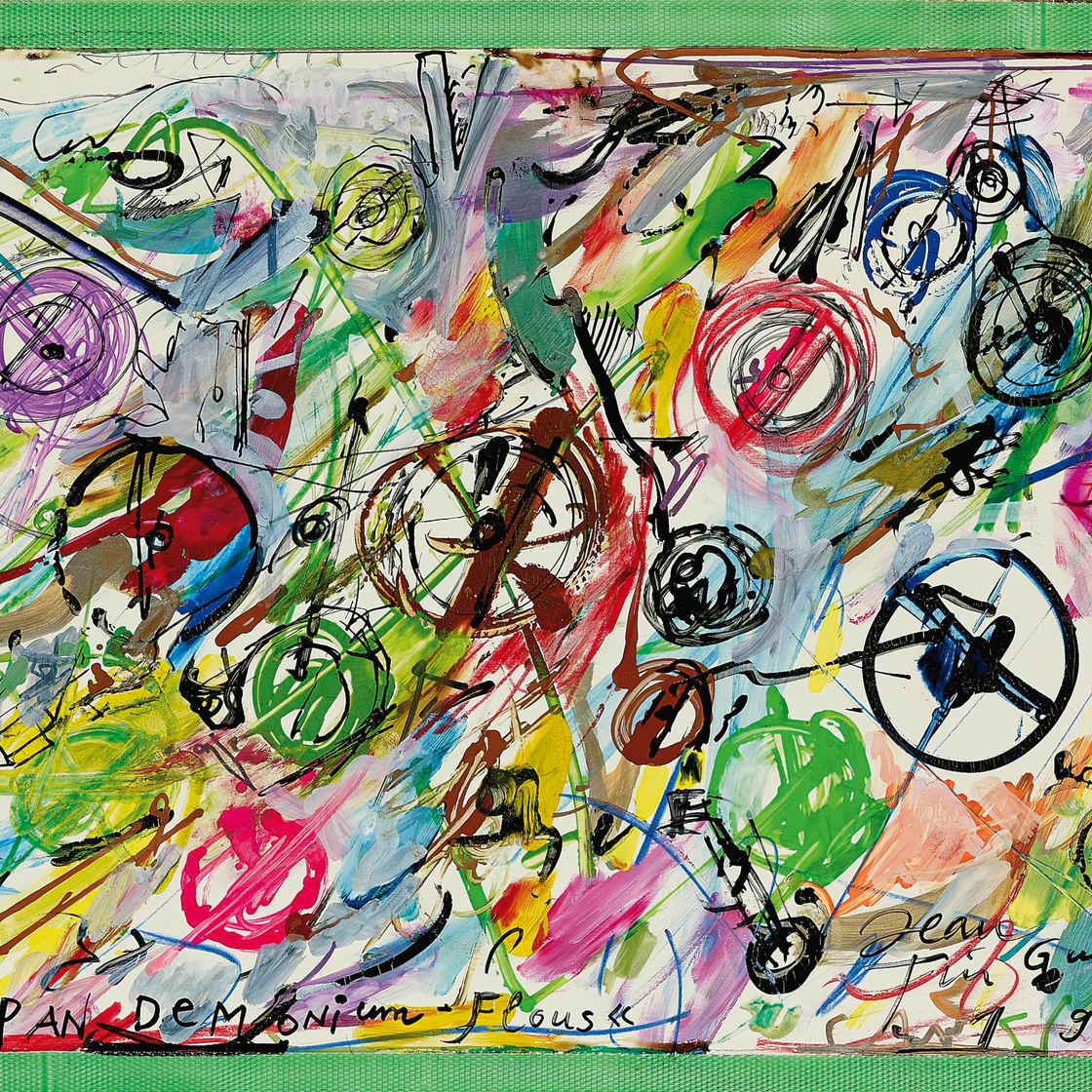 Jean Tinguely — Пан Демонический цветок, 1983
