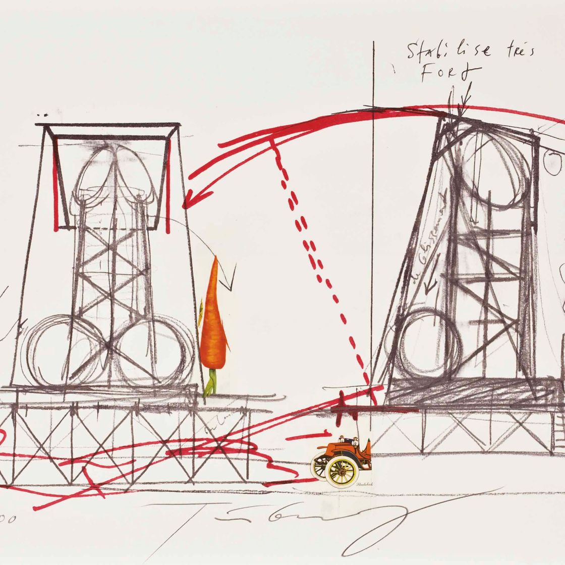 Jean Tinguely — "Виттория", редакция Серджио Този, Милан, 1970