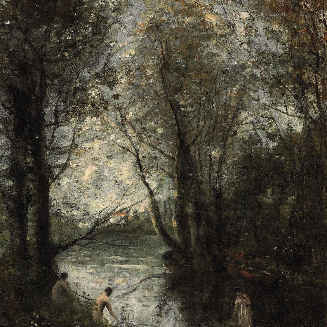 Jean-Baptiste-Camille Corot — Три холостяка