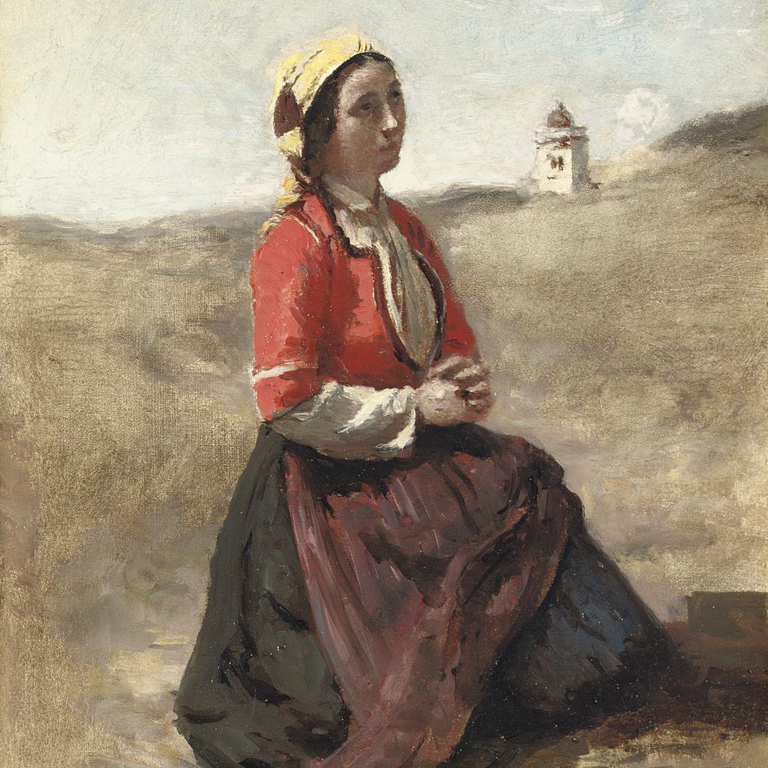 Jean-Baptiste-Camille Corot — Ла-бретонн-ан-приер