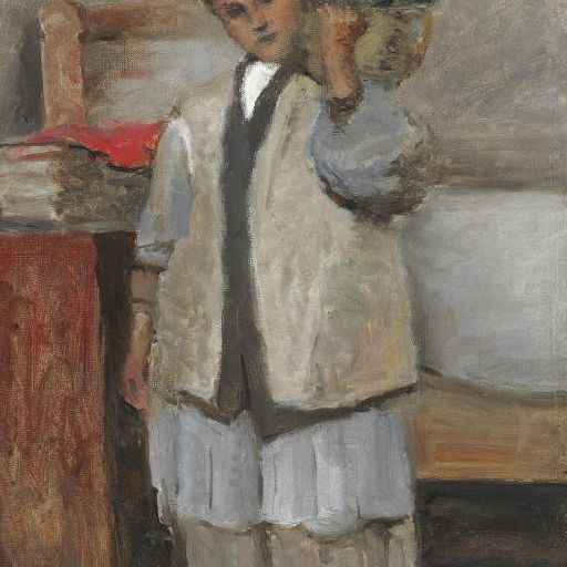 Jean-Baptiste-Camille Corot — Маленькая Серафина в жилете де Коро (танец в Арле)