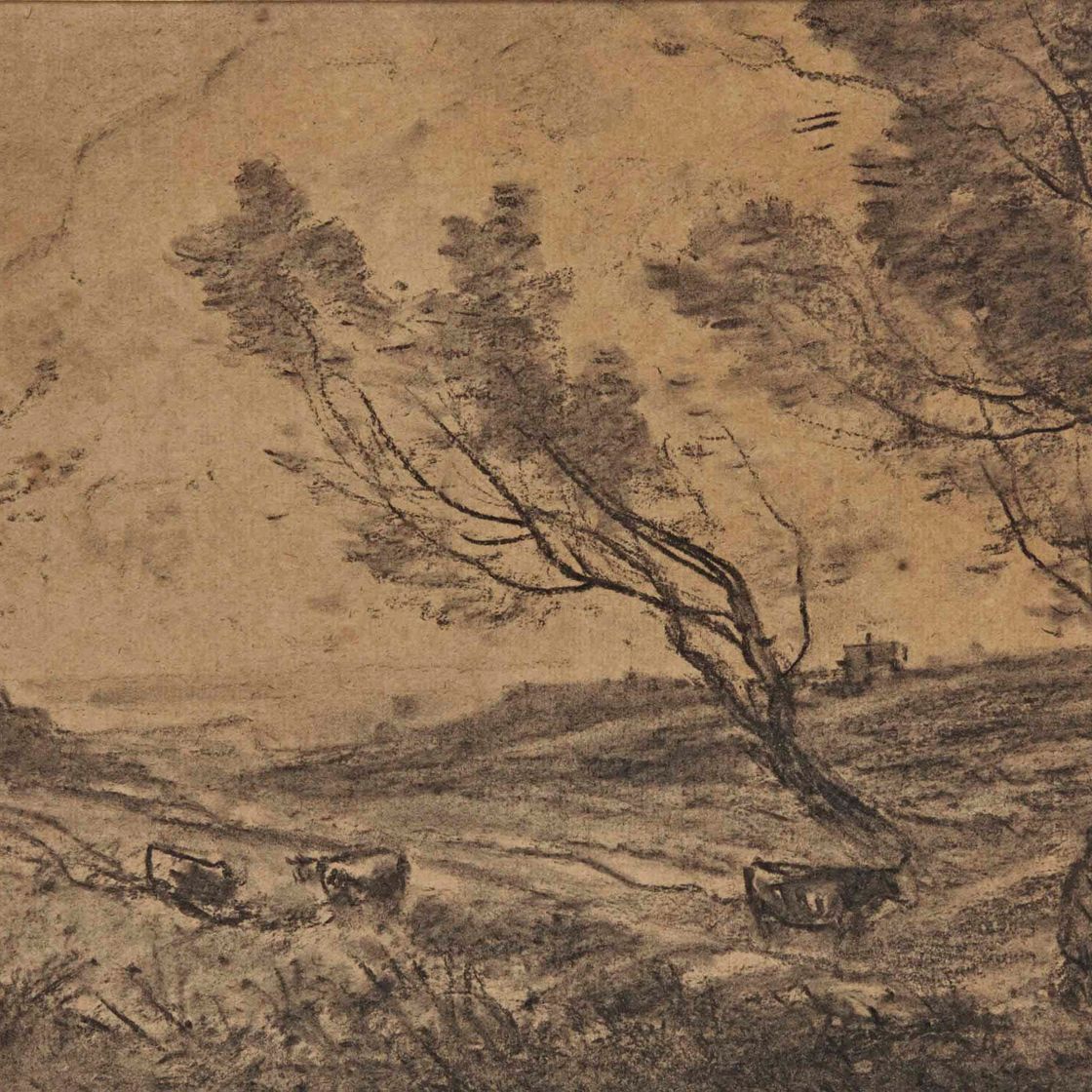 Jean-Baptiste-Camille Corot — Мужчины и женщины-садовницы в саду и на даче