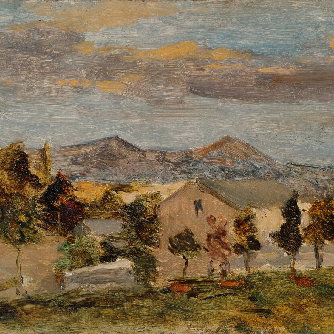 Jean-Baptiste-Camille Corot — Эскиз. Оплата из Италии