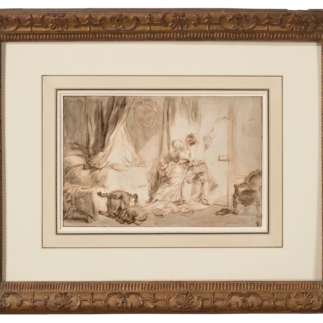 Jean-Honoré Fragonard — ‘Ле Верру’ (Засов), изображение 2
