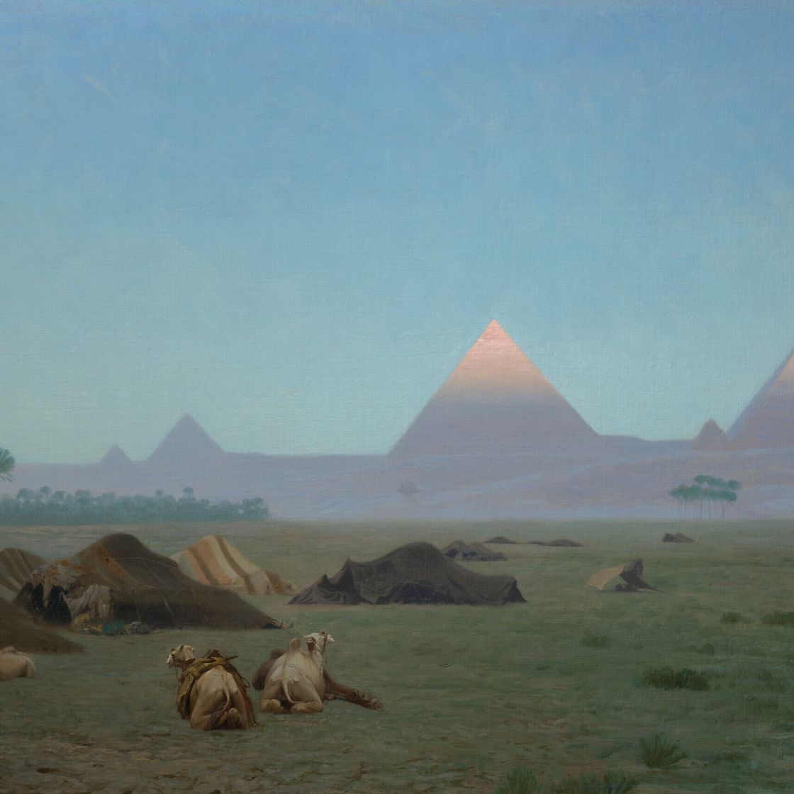 Jean-Leon Gerome — Первый поцелуй солнца, изображение 1