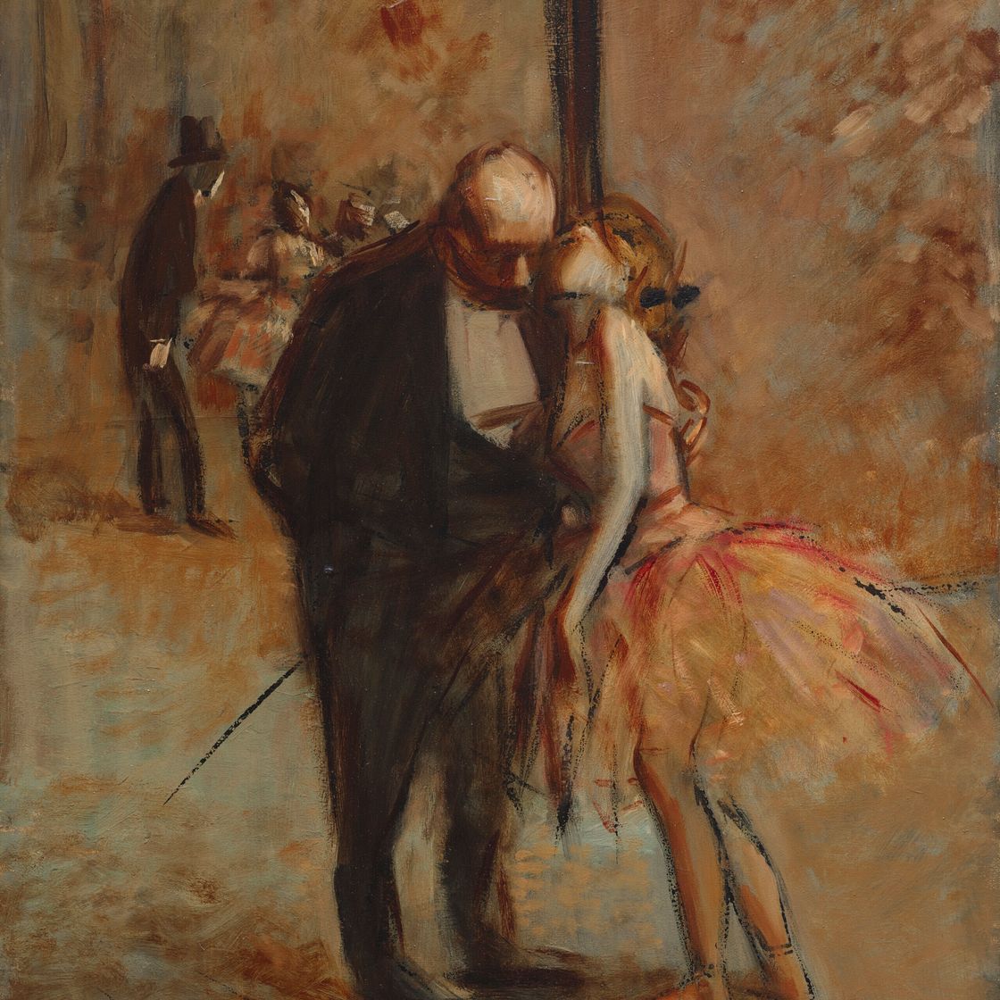 Jean-Louis Forain — Задница в виде кулис