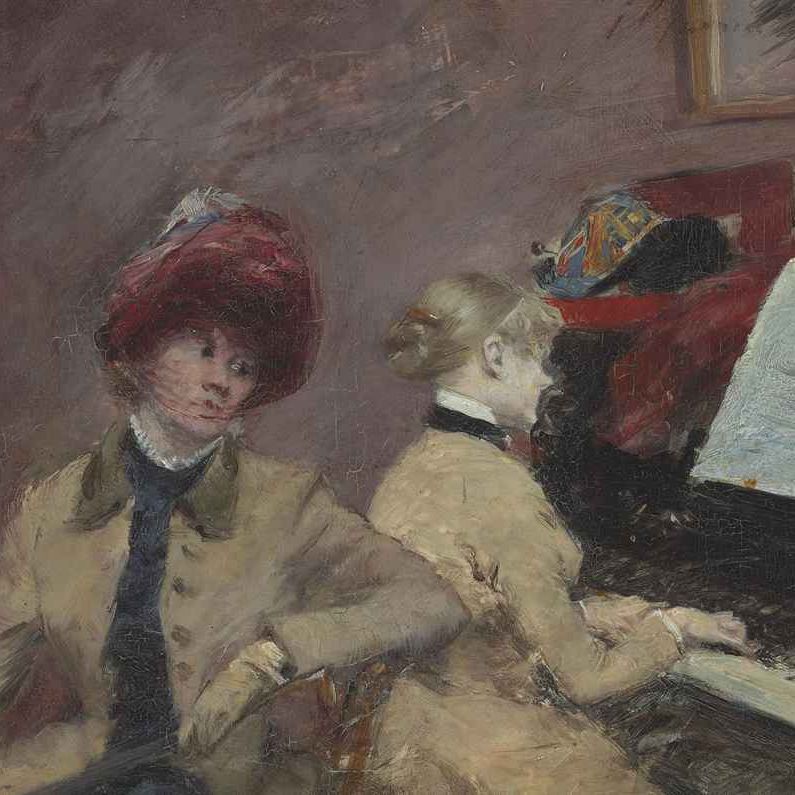 Jean-Louis Forain — Пианистка