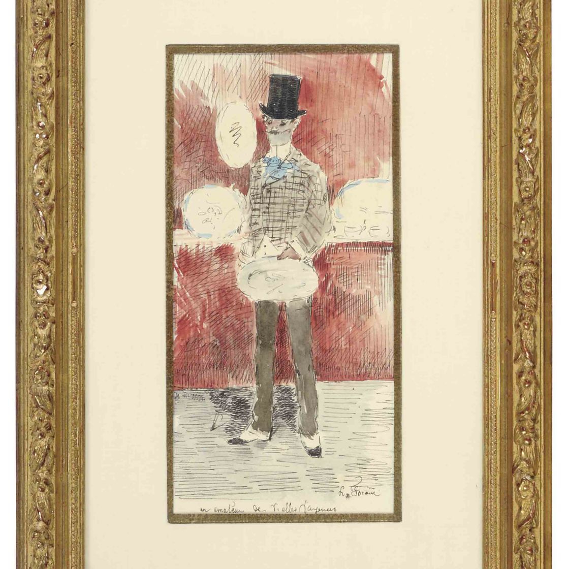 Jean-Louis Forain — Любитель фаянсовых изделий des Veilles