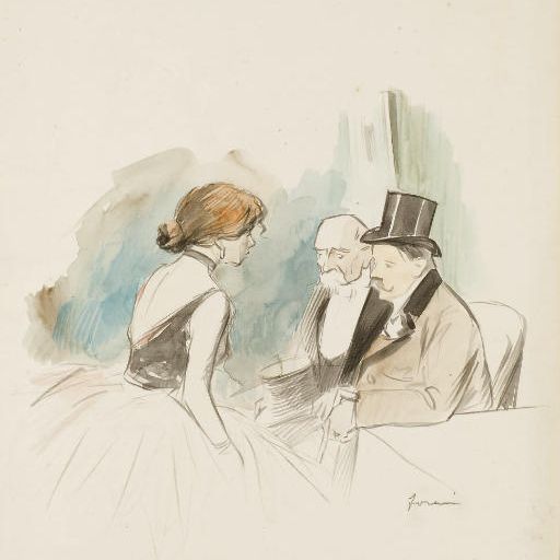Jean-Louis Forain — Танцы са логе