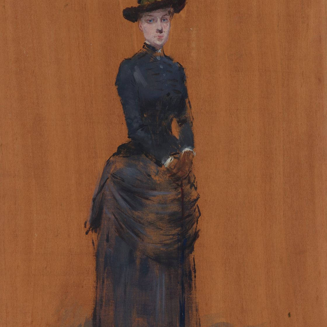 Jean-Louis Forain — Элегантная женщина, изображение 1