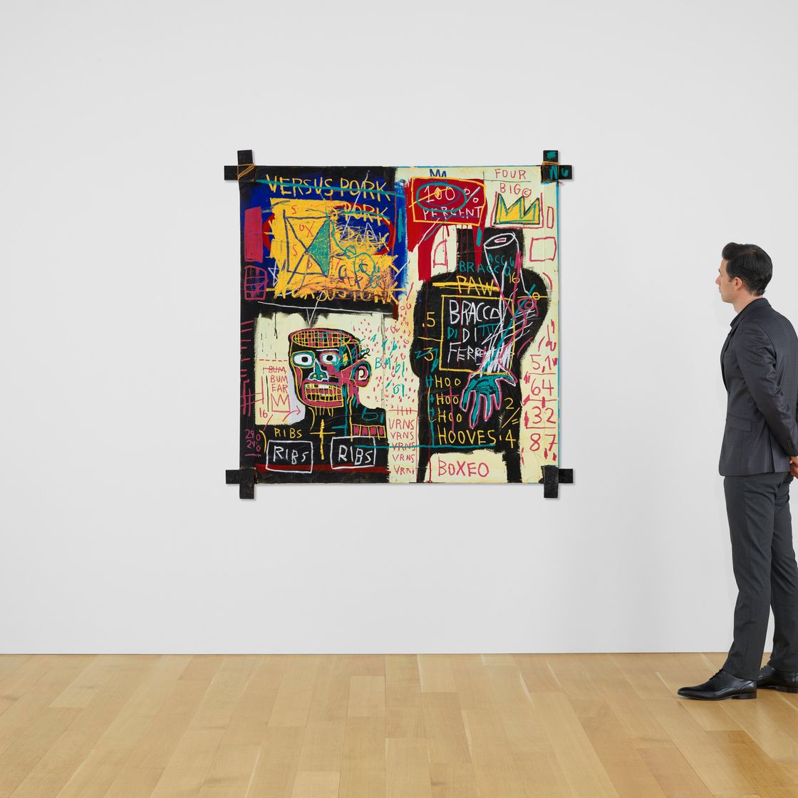 Jean-Michel Basquiat — В итальянском варианте Папая в его рационе нет свинины, изображение 3