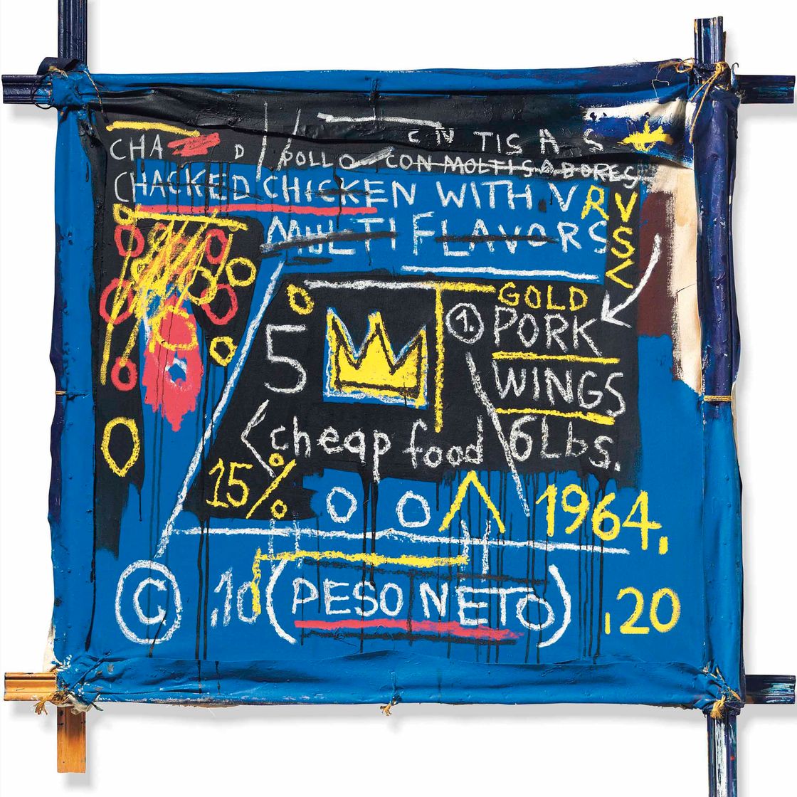Jean-Michel Basquiat — Многоцветковые
