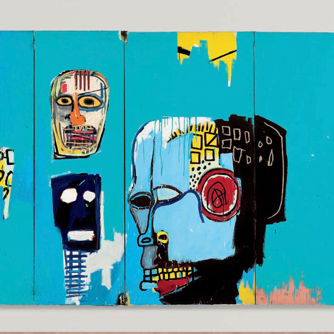 Jean-Michel Basquiat — Голубые головы