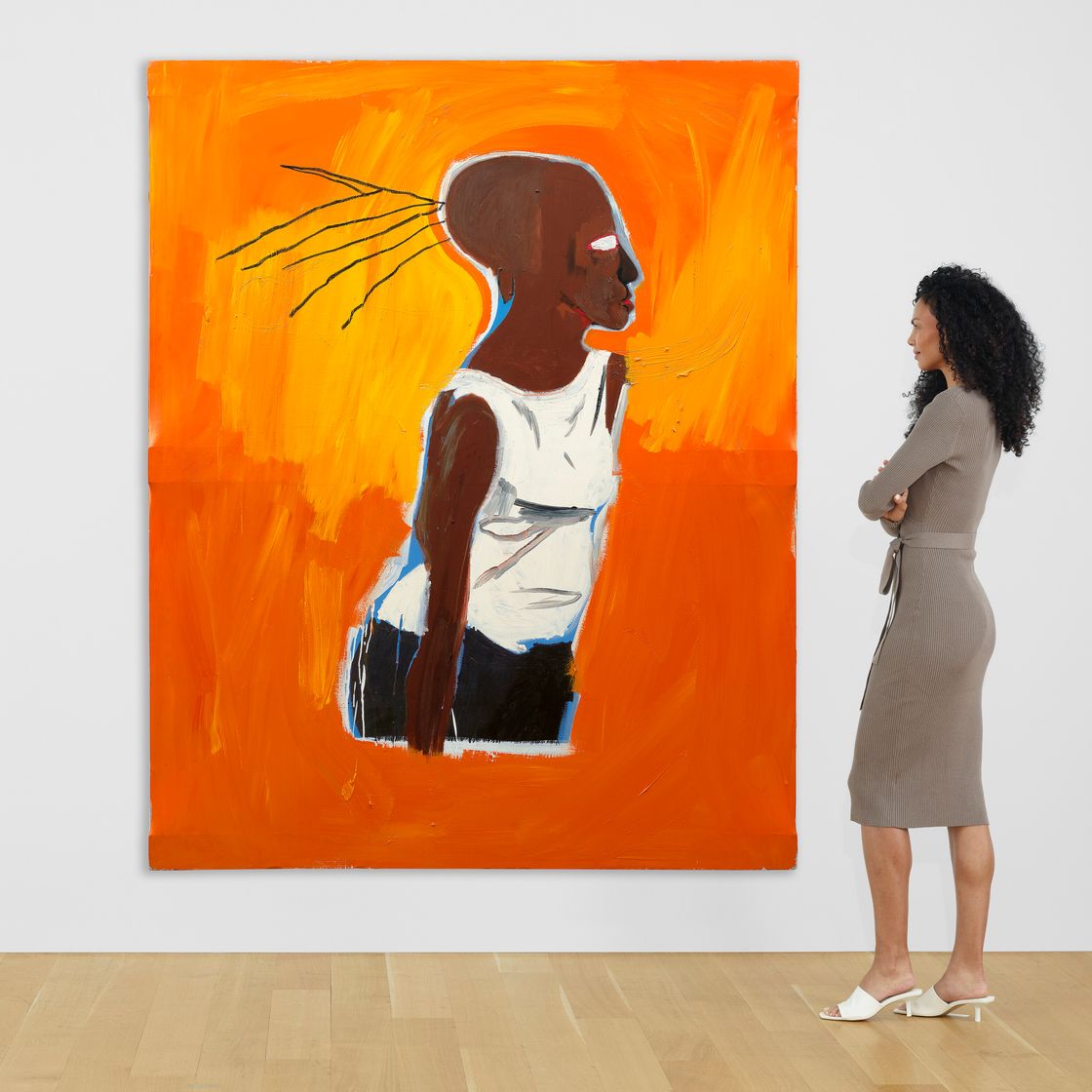 Jean-Michel Basquiat — Оранжевая радость, изображение 3
