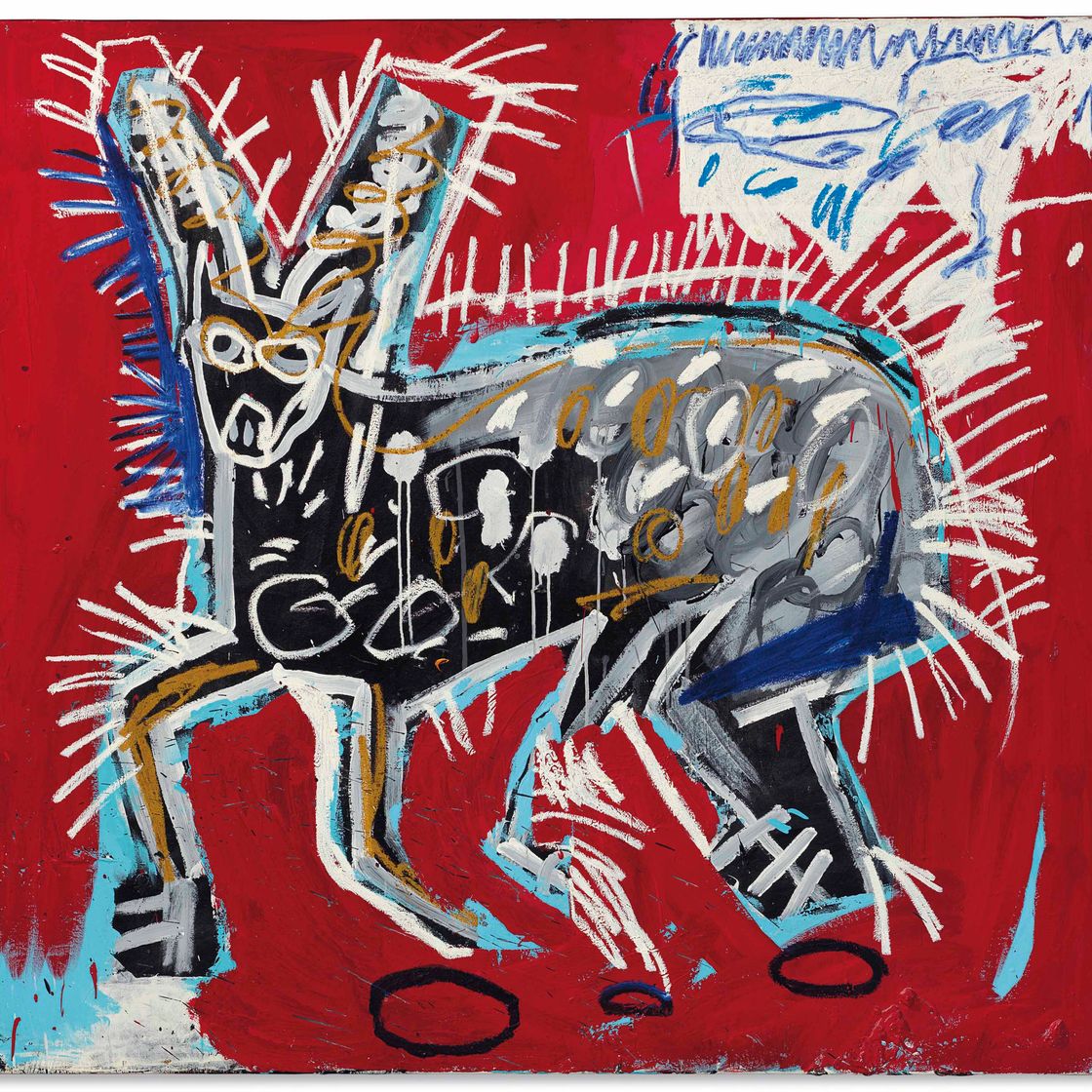 Jean-Michel Basquiat — Красный кролик