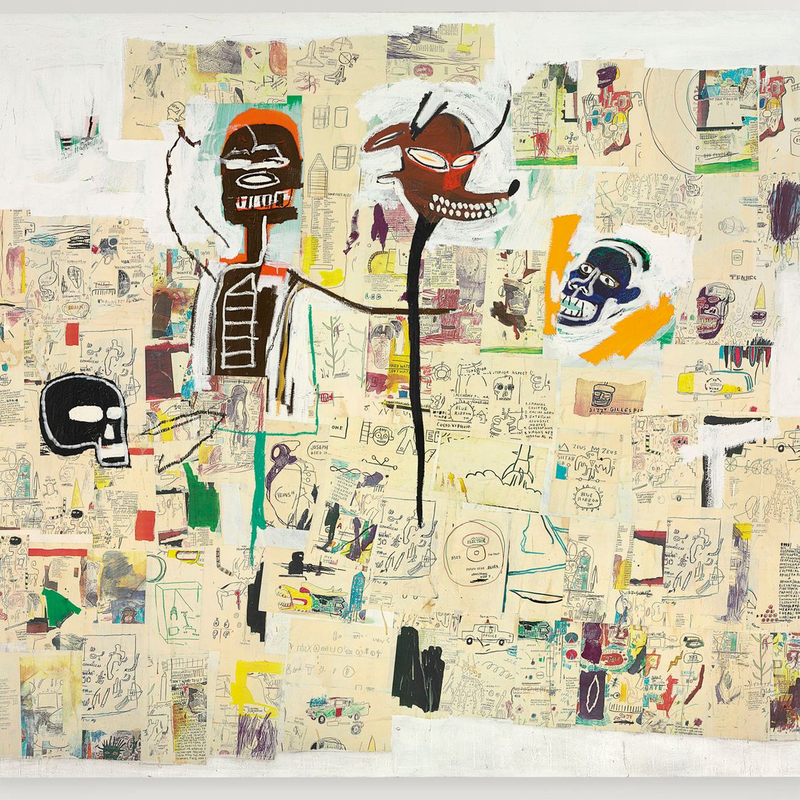 Jean-Michel Basquiat — Питер и волк