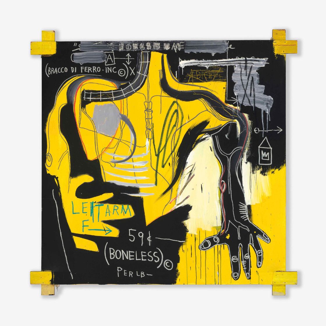 Jean-Michel Basquiat — Без названия (Бракко ди Ферро)