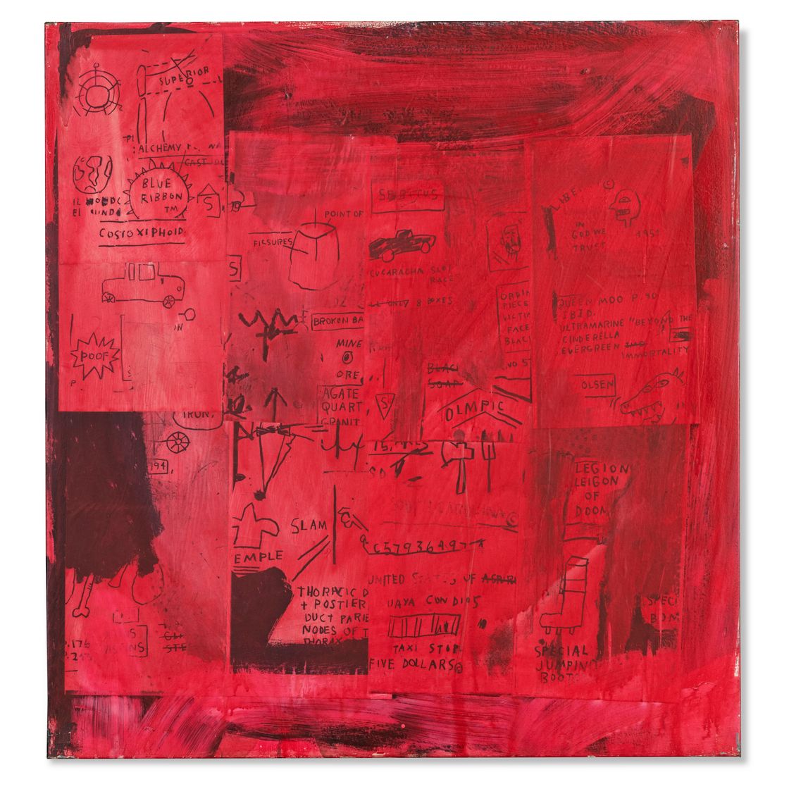 Jean-Michel Basquiat — Куриные крылышки Три штуки, изображение 1