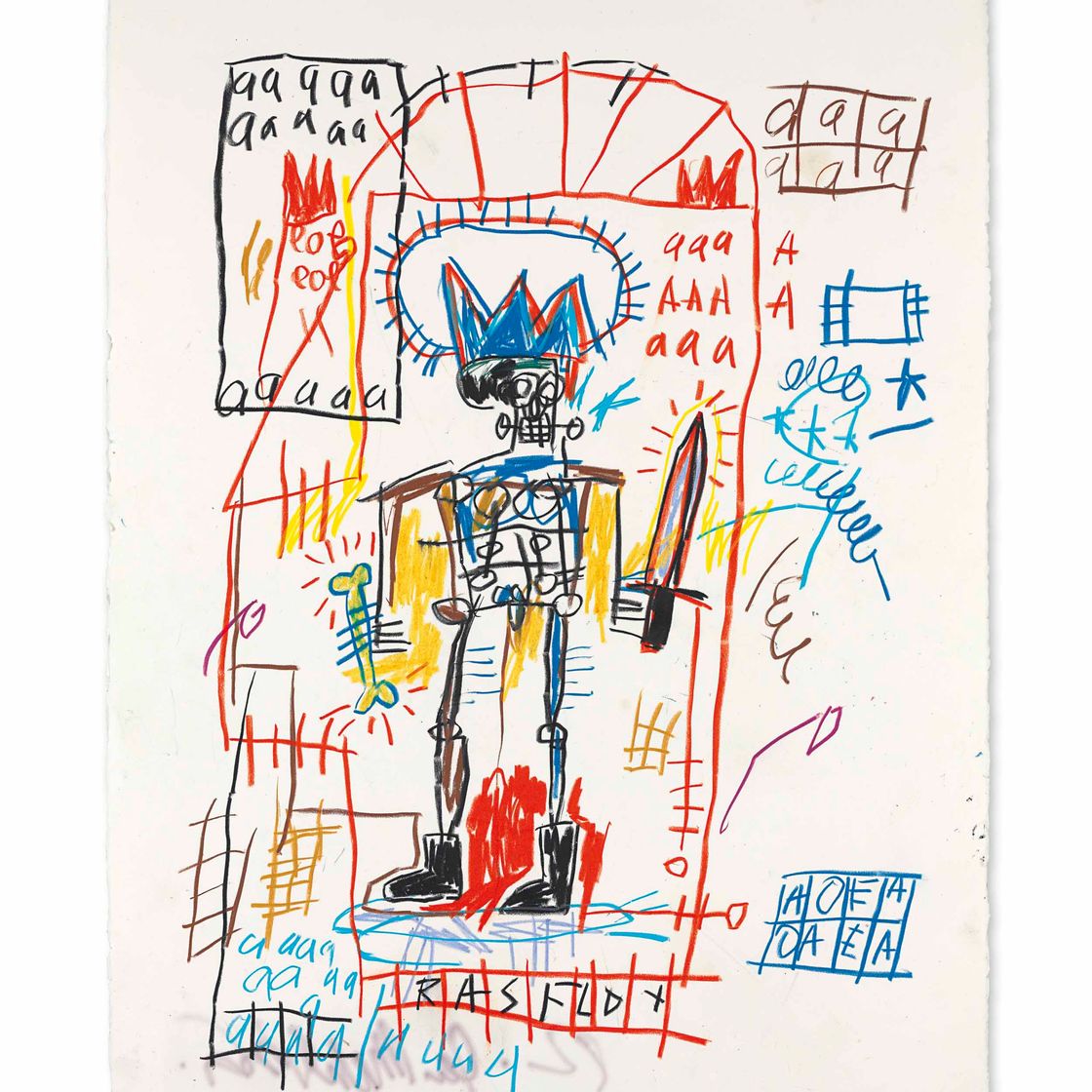 Jean-Michel Basquiat — Без названия